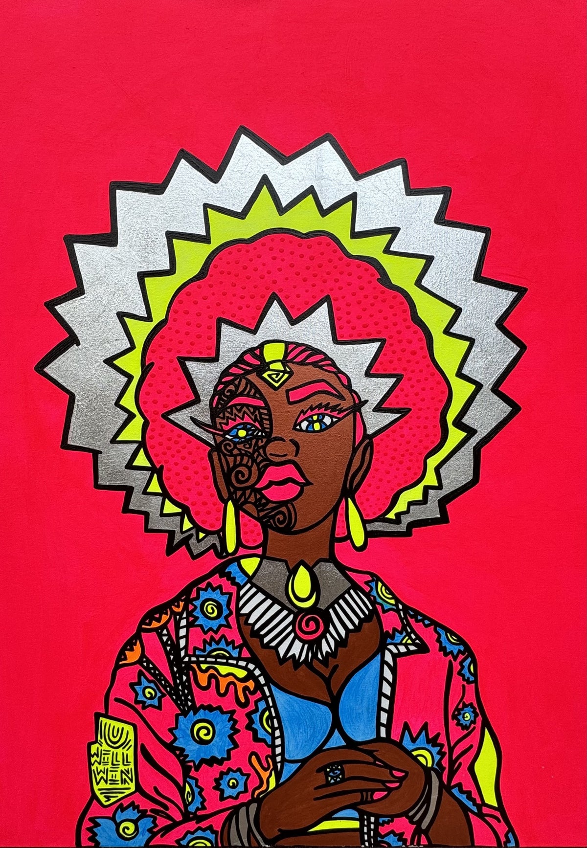 Kia Kelliebrew, U Will Win, 40"x 30"