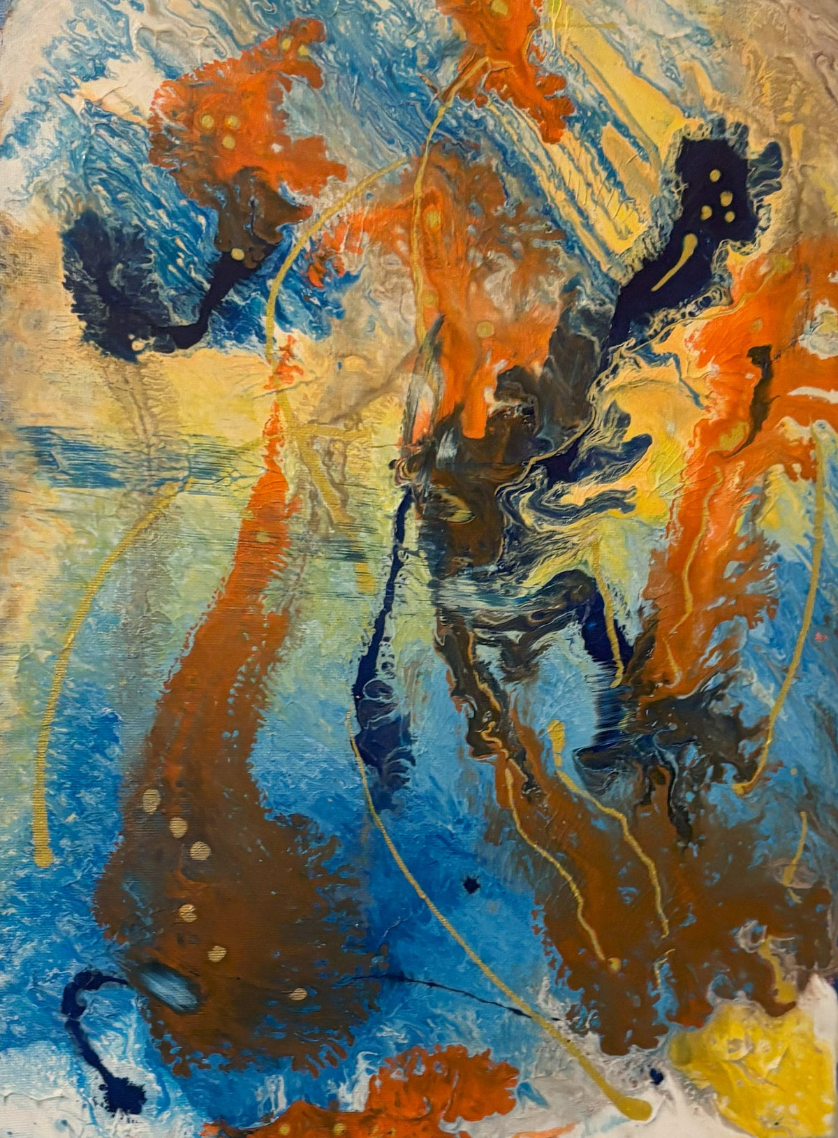 Marie Antoinette, Abstract 03, 16”x 12”