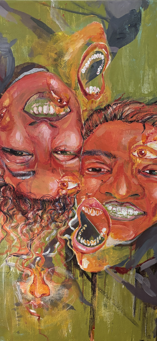 Amrita Sawhney, Only a Moment, 24”x 12”