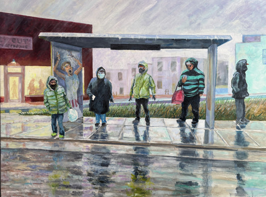 Barry B. Keith, ALIENS, 48"x 36"