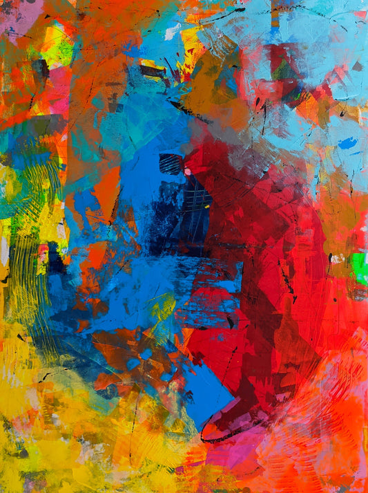 Erasto Curtis Matthews, Creation, 32"x 42"