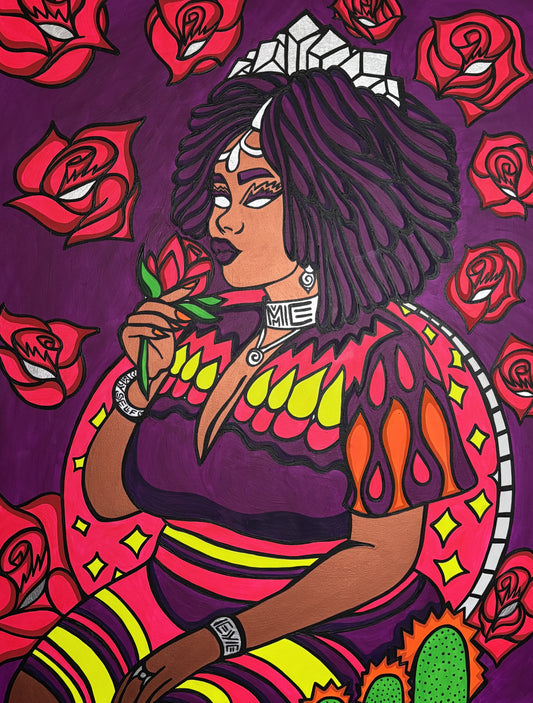 Kia Kelliebrew, Me Myself, and I, 48"x 36"
