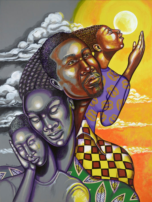 Larry "Poncho" Brown, THE AWAKENING, 36"X 48"