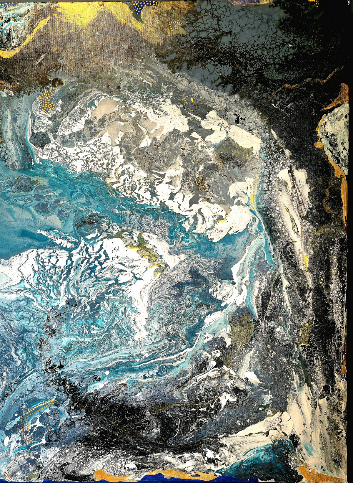 Marquitha Gilbert, Genesis, 30”x 20”