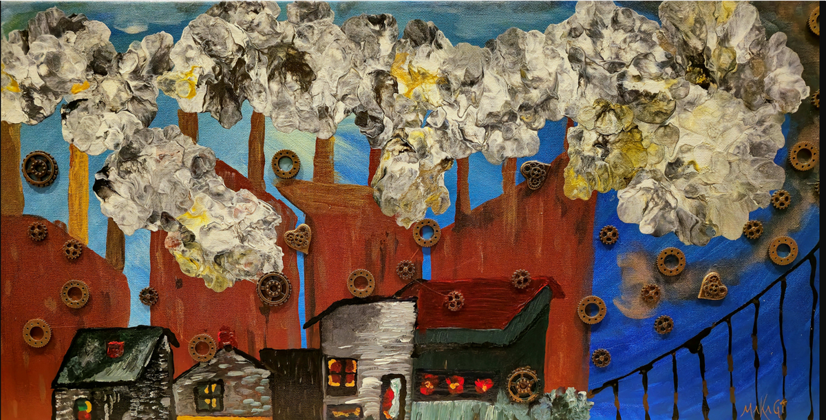 Marquitha Gilbert, Working Class, 15”x 30”