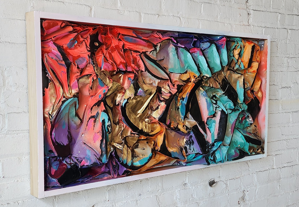 Robert Stephenson, Kaleidoscope, 24"x 48"