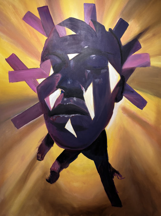 QRCKY, Sunshine, 48"x 36"